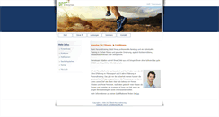 Desktop Screenshot of blank-personaltraining.de